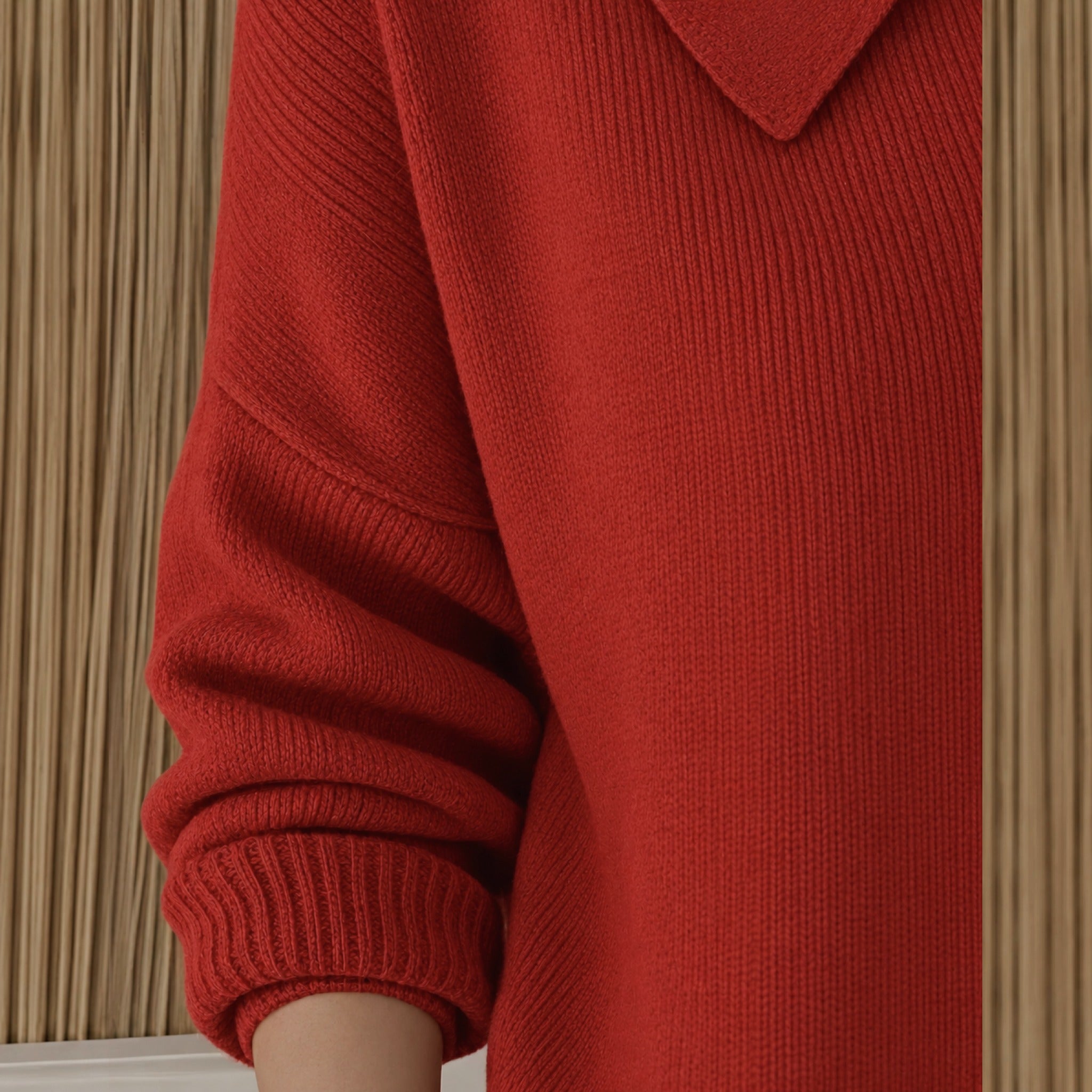 Misty point collar button cardigan, view 4