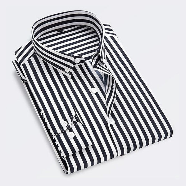 Landon | Striped Shirt