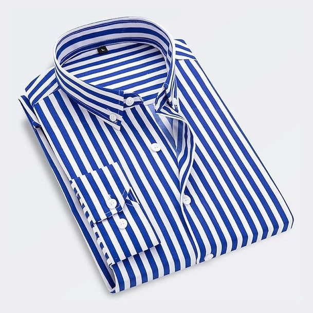 Landon | Striped Shirt
