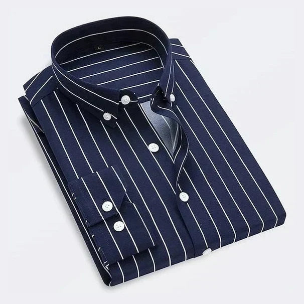 Landon | Striped Shirt