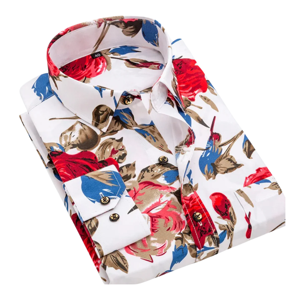 Sean | Tropical Print Shirt