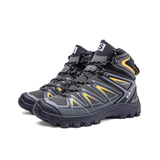 Mathis | Black High-Top Hiking Boots