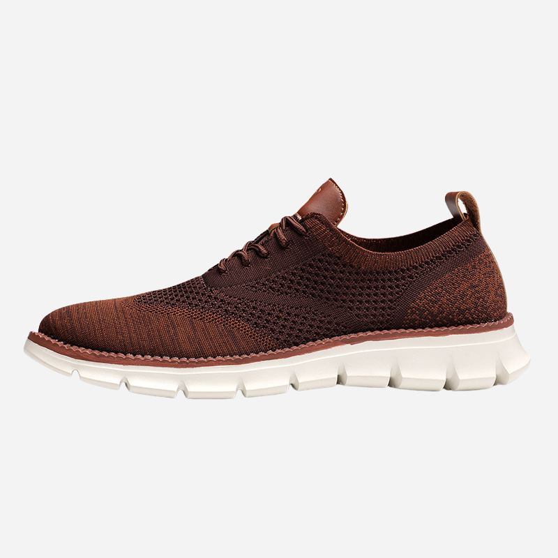Antoine | Black Knit Sneakers
