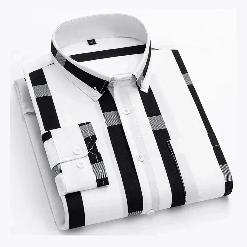 Parker | Vertical Stripe Shirt