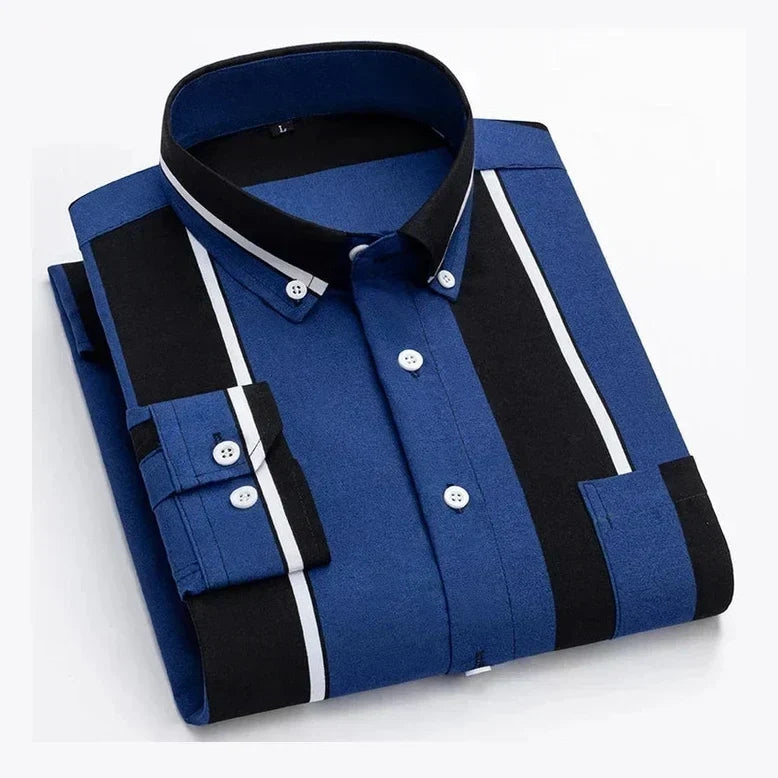 Parker | Vertical Stripe Shirt