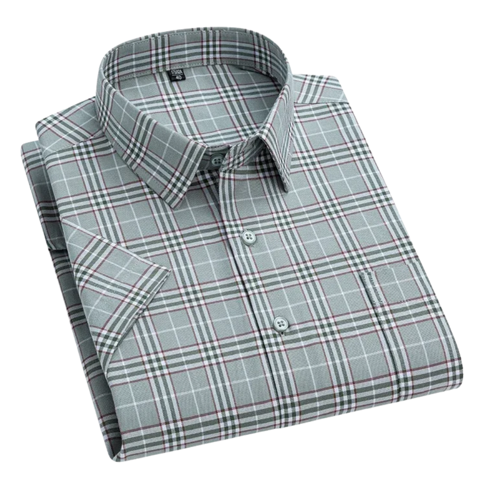 Nolan | Striped Short Sleeve Shirt