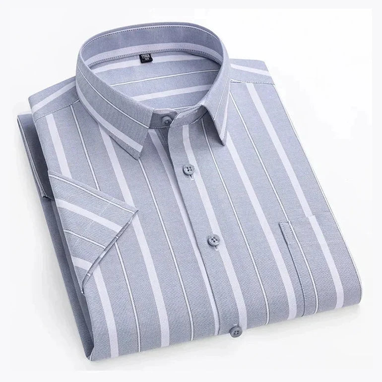 Nolan | Striped Short Sleeve Shirt