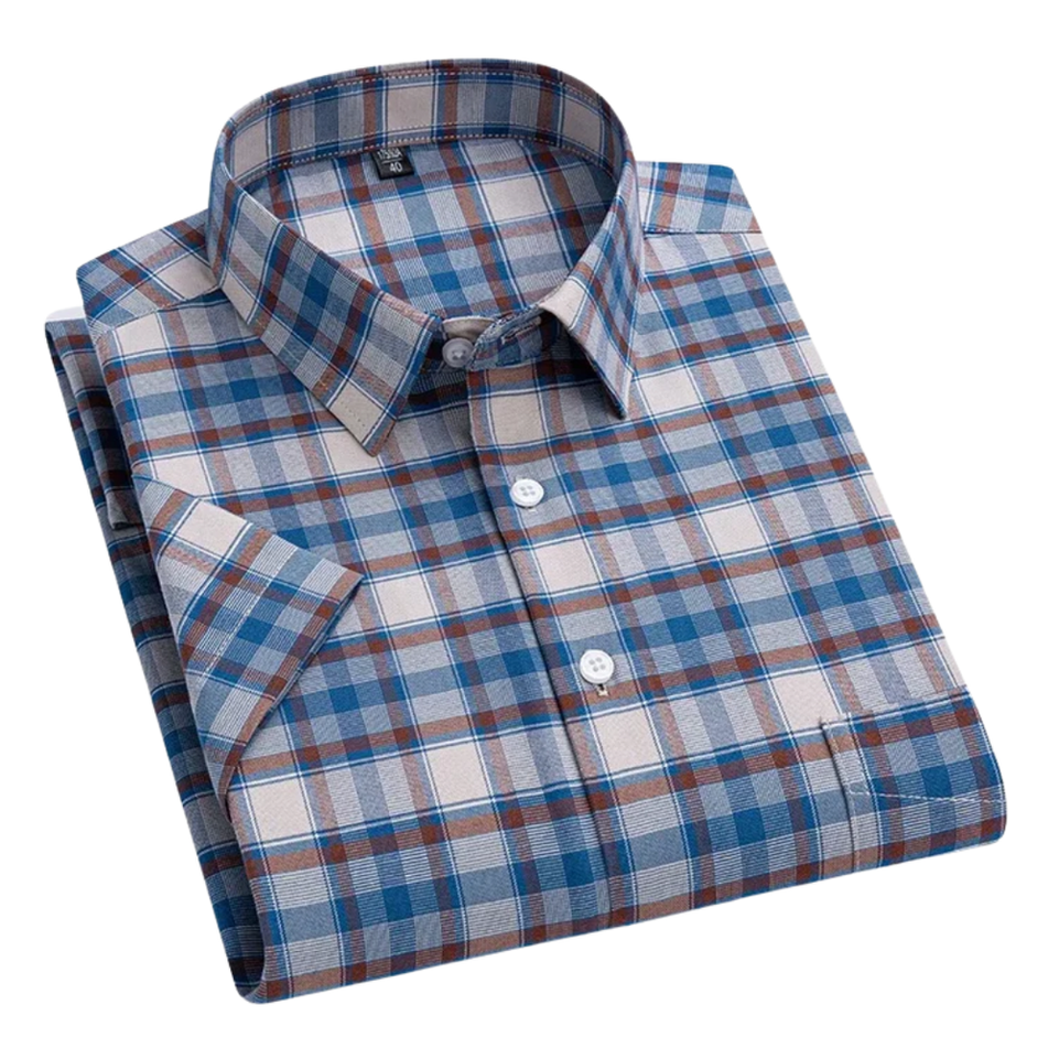 Nolan | Striped Short Sleeve Shirt