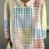 Kelly - Colourblock Dash Blouse